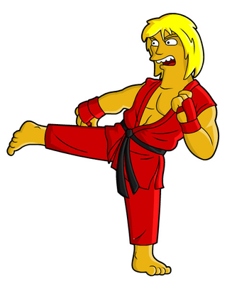 Illustration for article titled Street Fighter vs The Simpsons